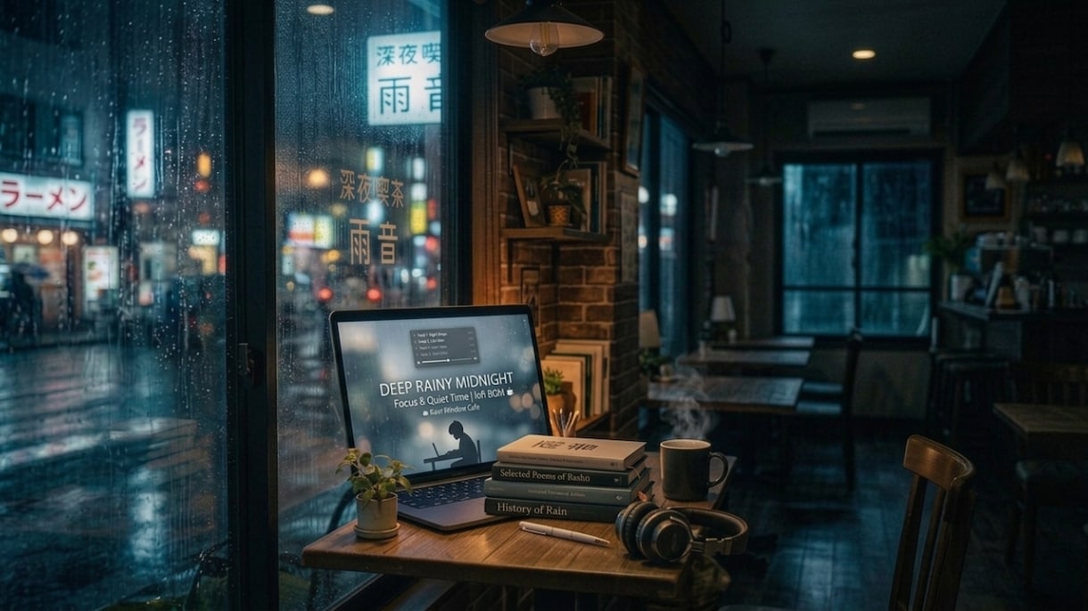lofi・BGM系YouTubeサムネを作ります 毎週自分で作り続けているサムネイルを、あなたの動画にも イメージ4