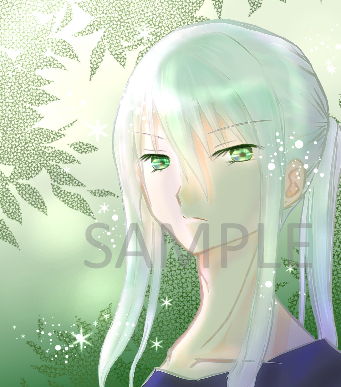 最安値1000円で高級感のあるアイコン描きます 光と透明感あふれる素敵イラスト イメージ3