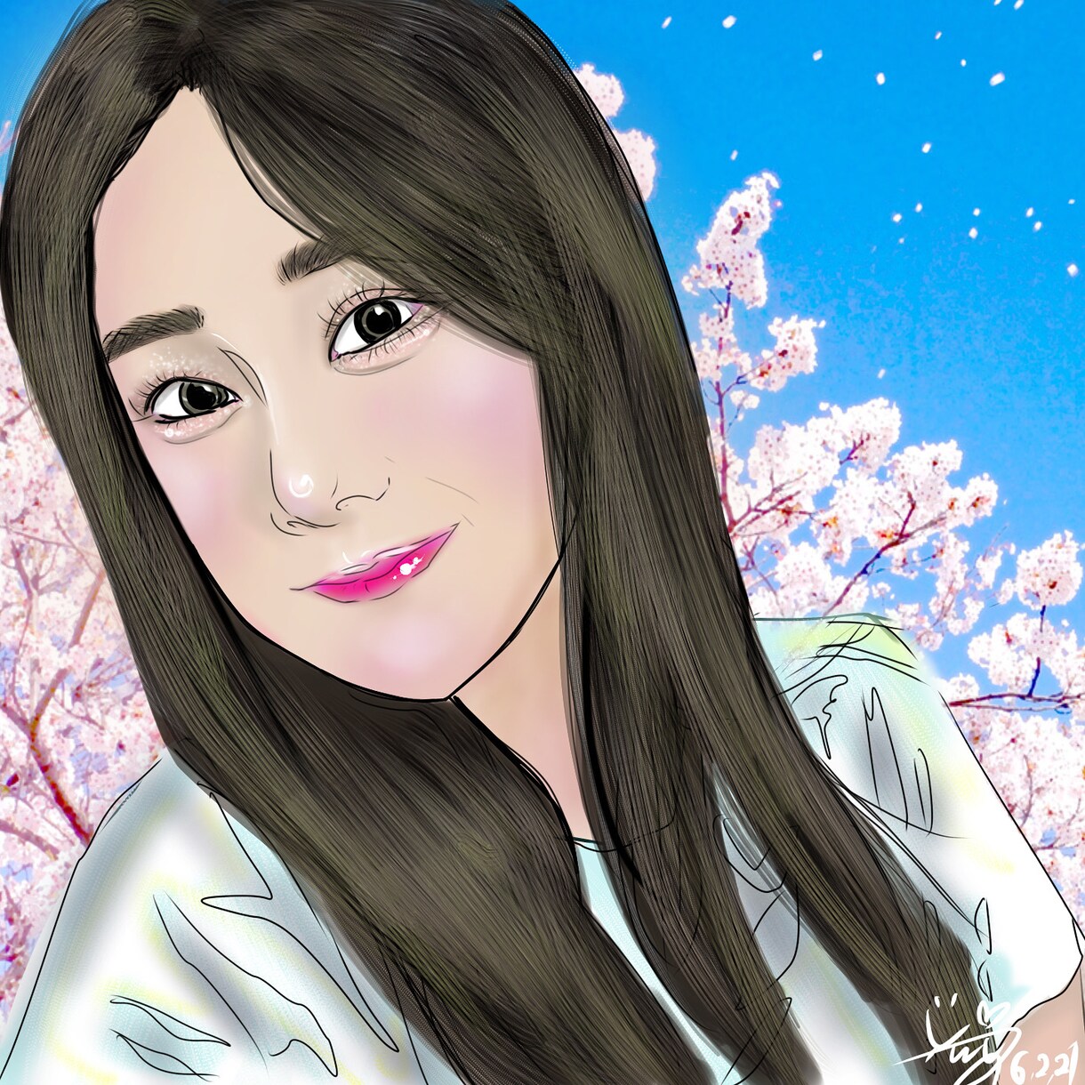 貴方や貴方の大切な人達の似顔絵描きます 写真とはまた違う似顔絵の良さを貴方に。記念に。贈り物に。 イメージ2