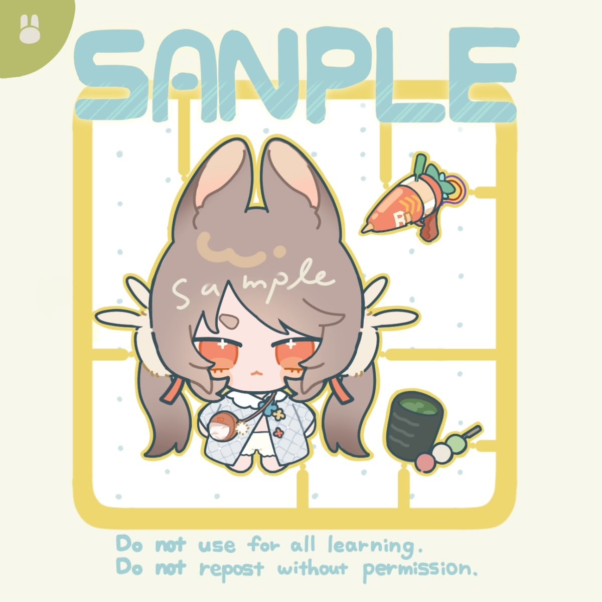 丸くて可愛い2頭身SDイラスト制作します 商用利用可能✿︎実績獲得のため安価設定！ イメージ4