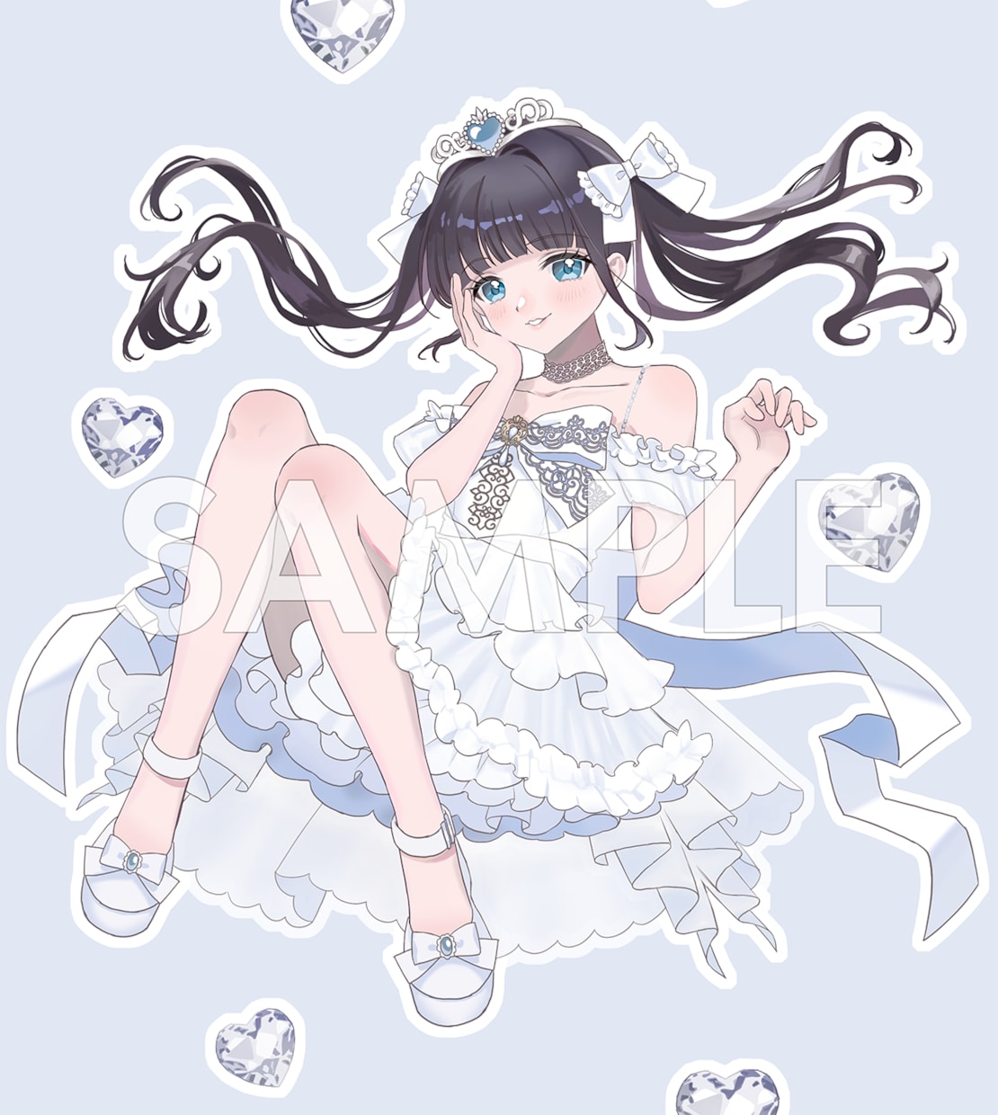 かわいく魅力的なオーダーイラスト制作いたします 一枚絵・グッズイラスト・アイコン・女の子・男の子 イメージ5