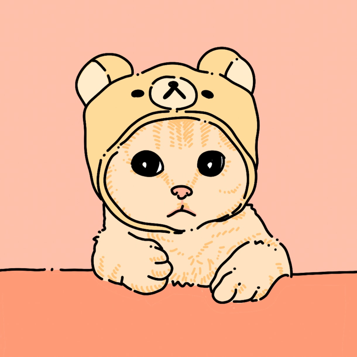 グニャニャが描く！シンプルなペット似顔絵描きます ペットとの思い出、プレゼントにどうですか？ イメージ1