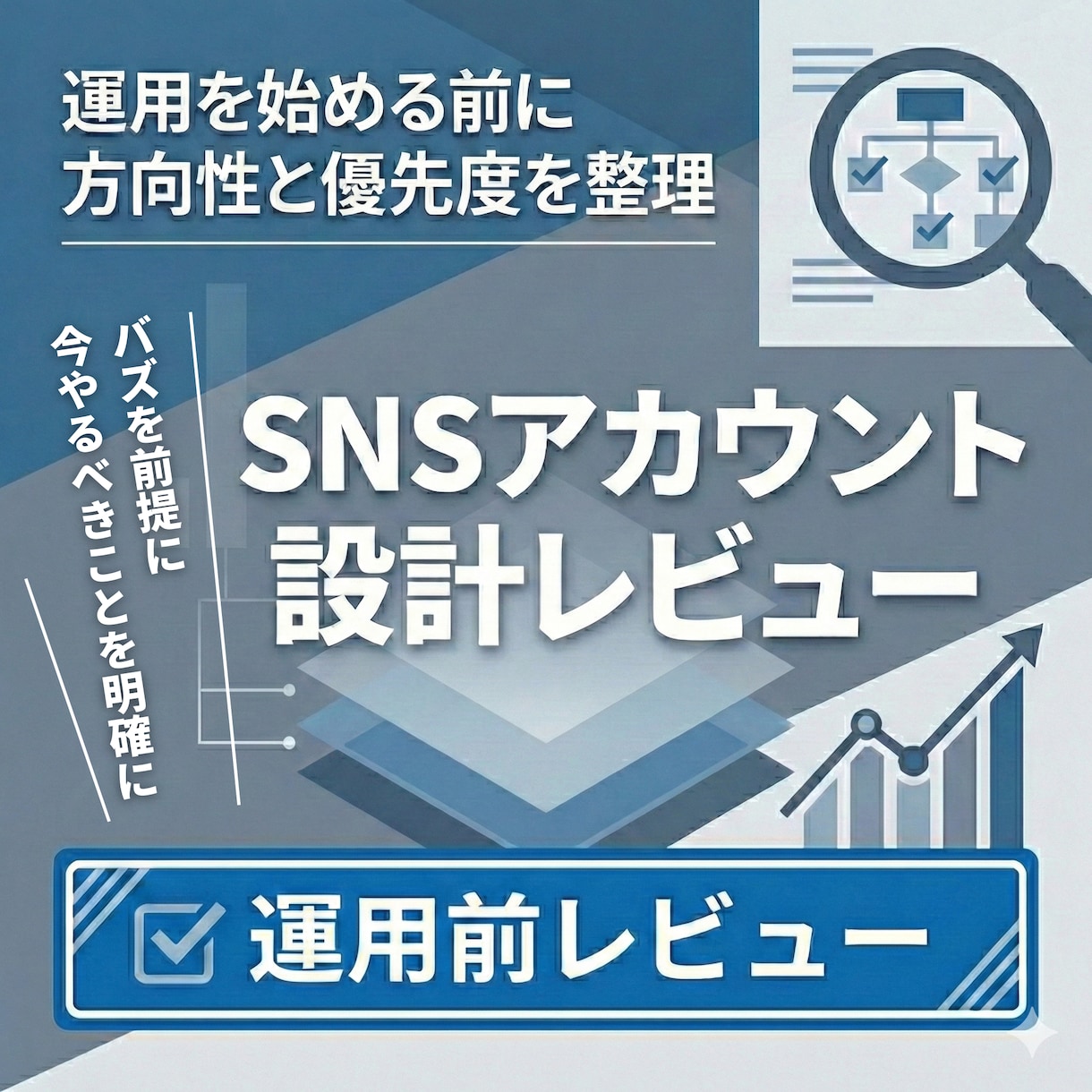 SNSアカウント設計レビューいたします 運用を始める前に、方向性と優先度を整理します イメージ1