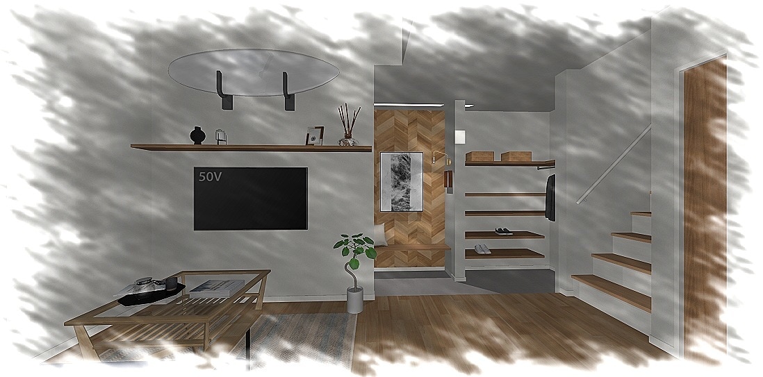建築3Dパースを低価格で作成いたします 経験実績例： 住宅外観パース製作 ・住宅内観パース製作 イメージ7