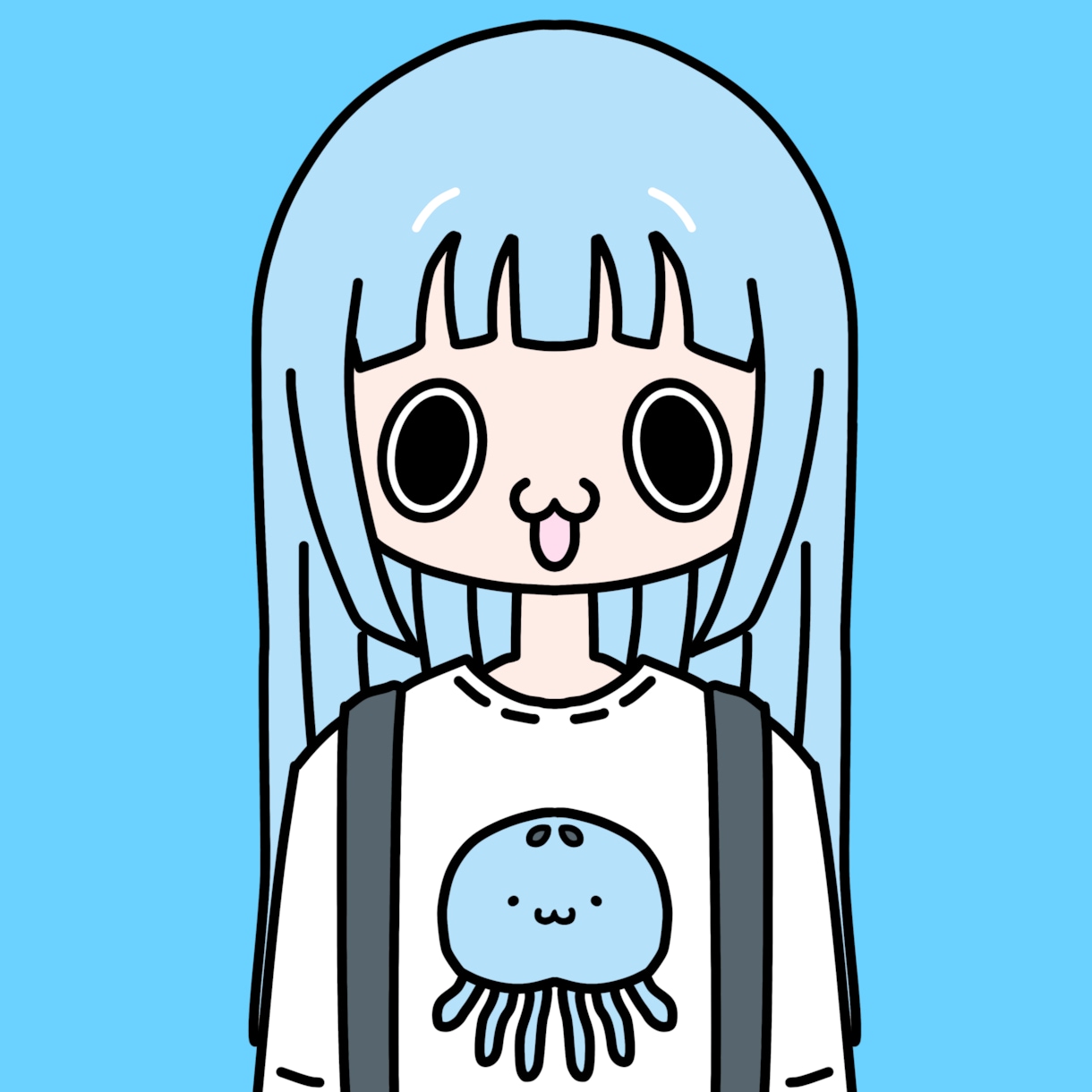ゆるっとポップな映えアイコンを最安値で描きます SNSで瞬間的に覚えてもらいたい方に! イメージ1