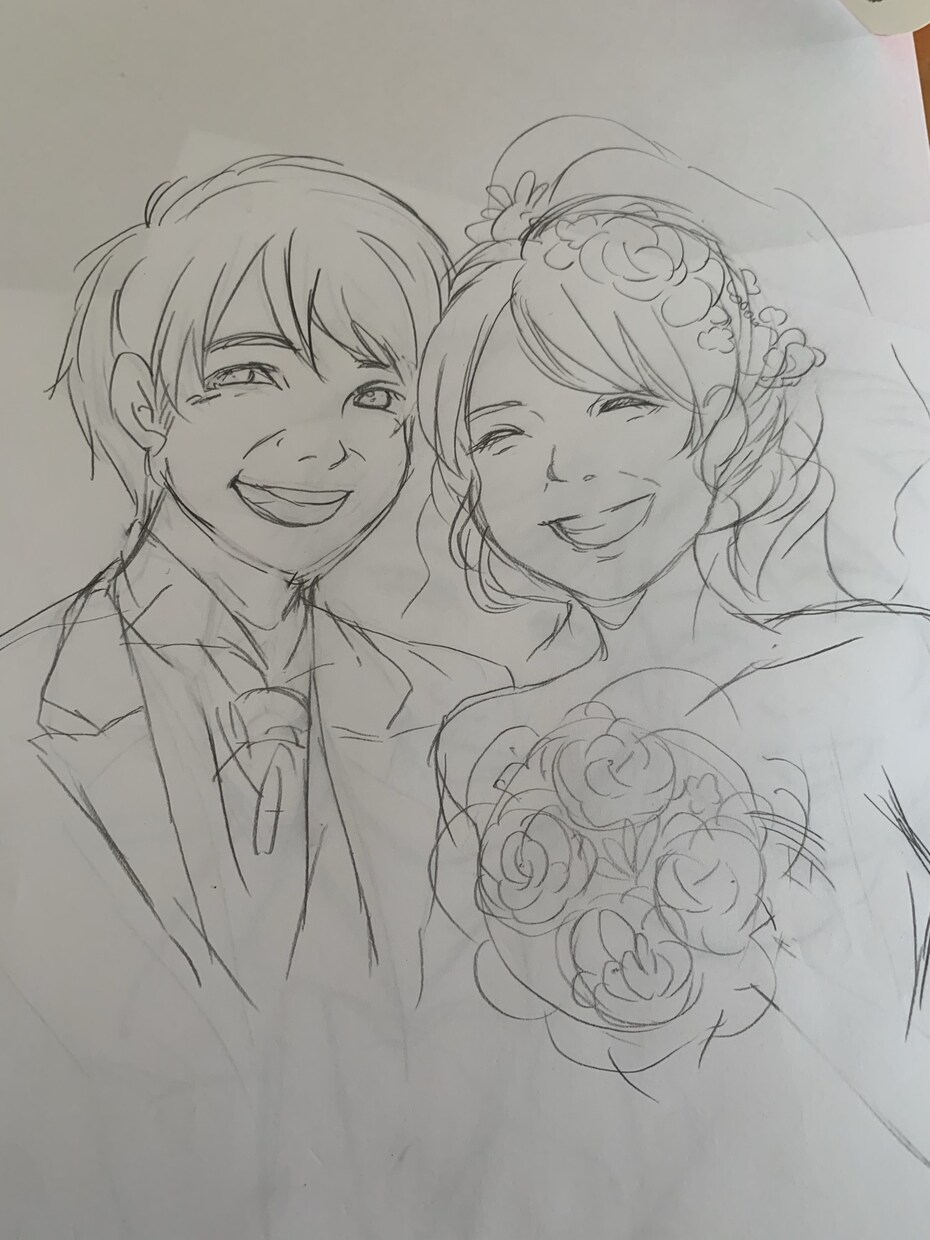 透明水彩であなたのお好きなキャラクターかきます この世で一枚しかしかないイラストをお作りします。 イメージ3