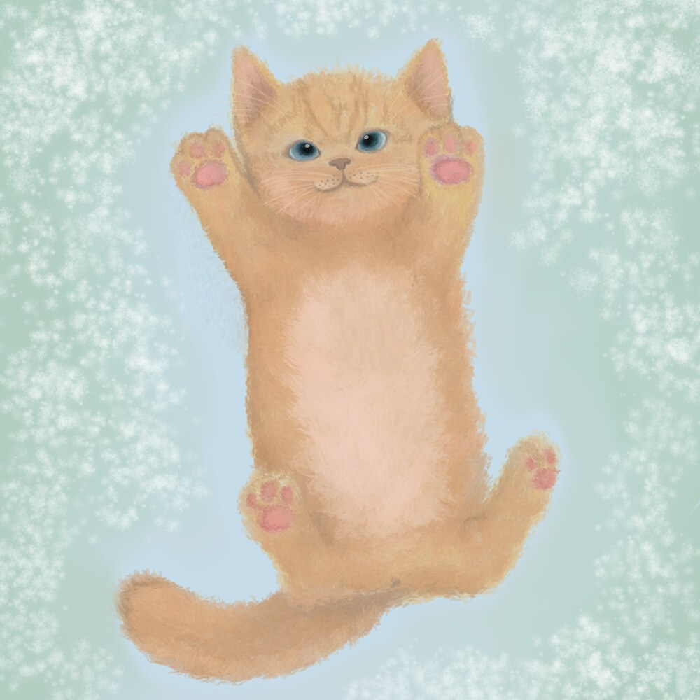 ペットの似顔絵、お好みのイラスト描きます 花と猫のマッチしたイラストはいかがですか？ イメージ5