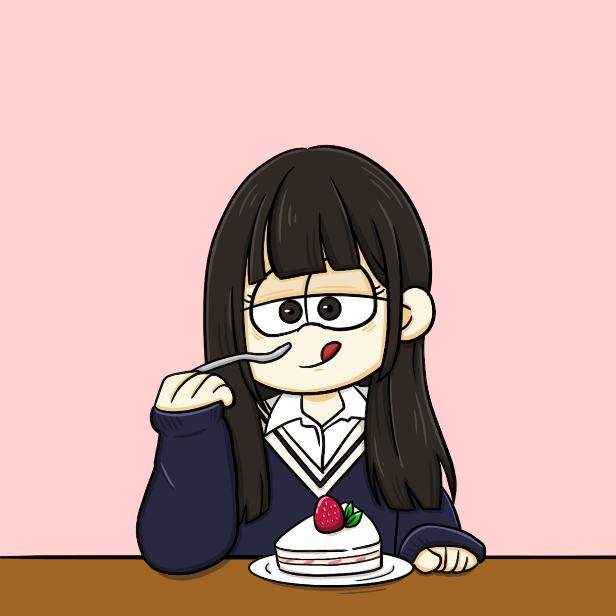 ポップで可愛い似顔絵を描きます まるでカートゥーンの世界に入ったような1枚に仕上がります✨️ イメージ2