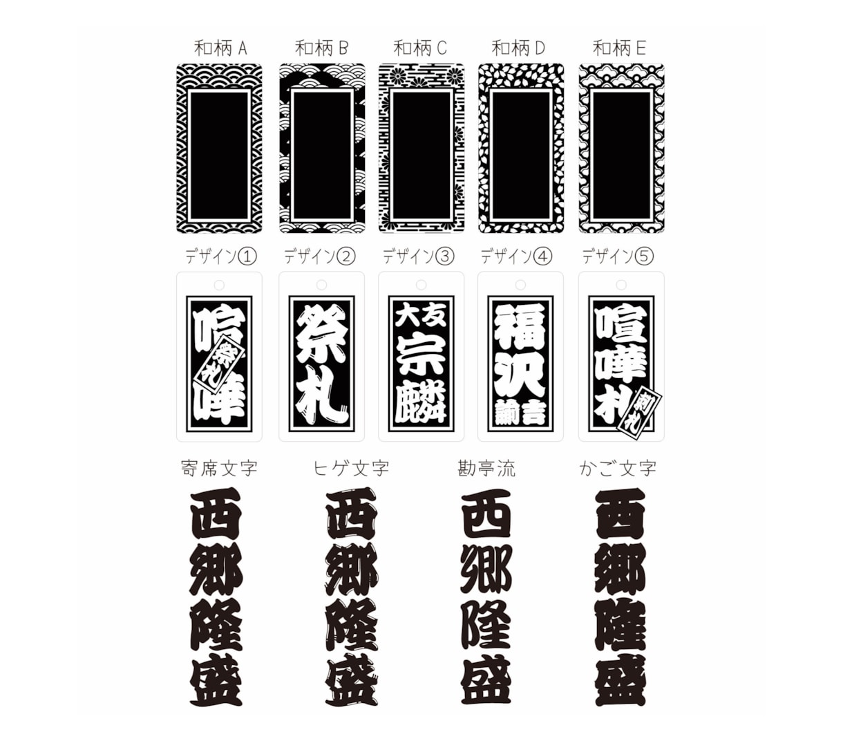 アクリル喧嘩札 あなたのお名前で作製致します ✨お祭りは欠かせない喧嘩札✨アクリル板で作製✨ イメージ7