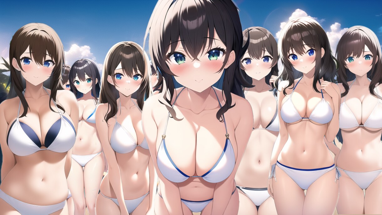 美少女・美女イラストをご提供します あなたの妄想を具現化させてください。短納期、多人数1枚絵可 イメージ5