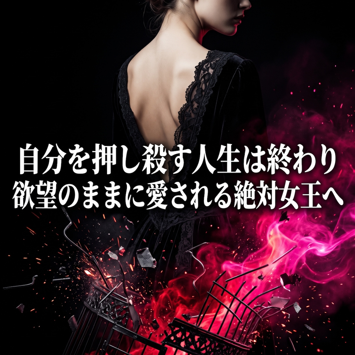 誰にも言えない本音や悩みを昇華し主導権を奪います 綺麗事は不要。腹の底のドス黒い本音を最強の魔力へと変える イメージ14
