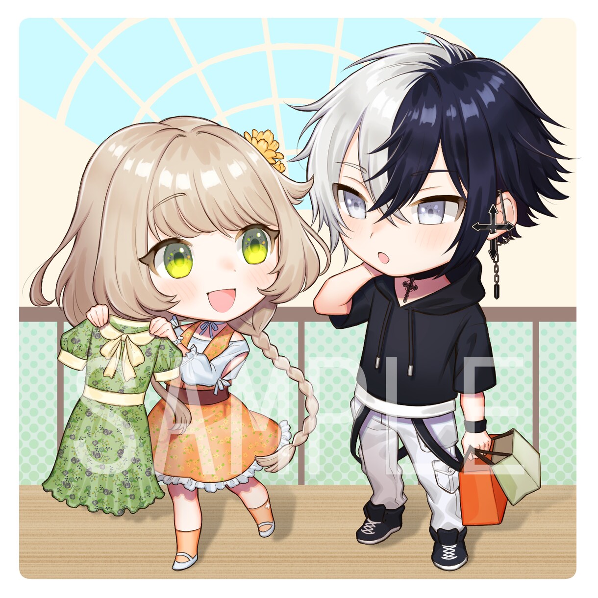 デフォルメキャラ描きます 動画のサムネイルやグッズにおすすめ！ イメージ5