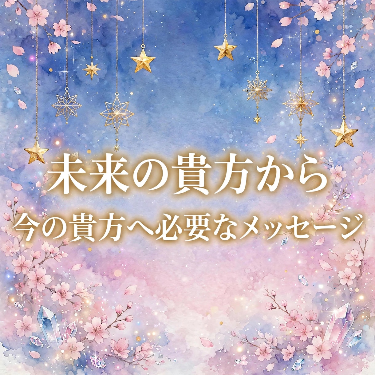 未来の貴方から今の貴方へ❖こちら15分鑑定できます 【オラクル】今願う未来の貴方に近付く為に必要なメッセージ占い イメージ1