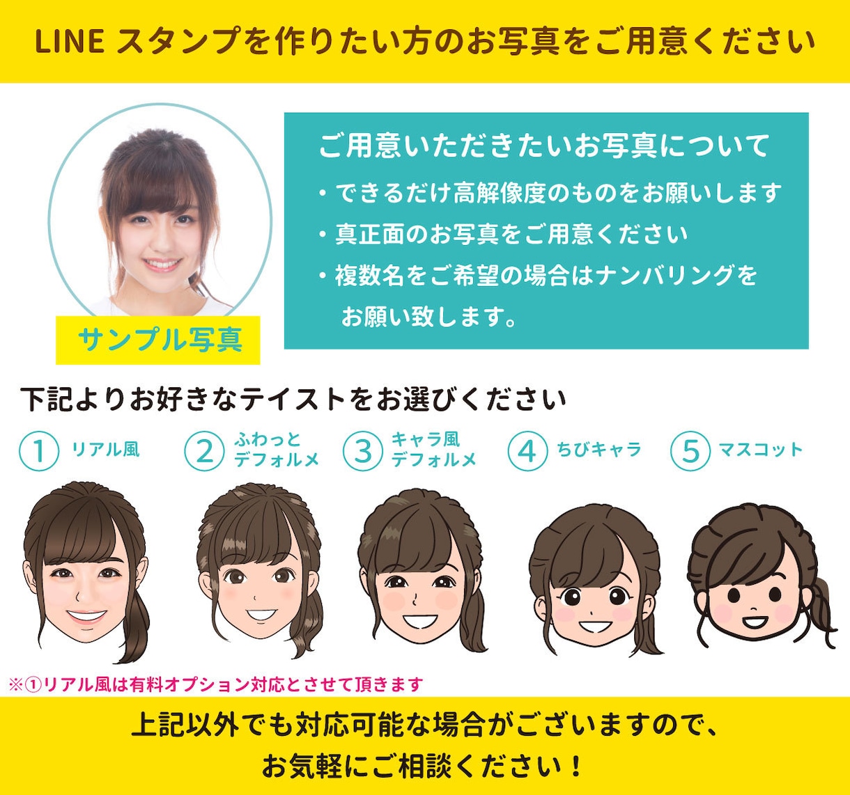 LINE用オリジナルスタンプの制作します プロのイラストレーターが描くLINEスタンプで差をつけよう！ イメージ2
