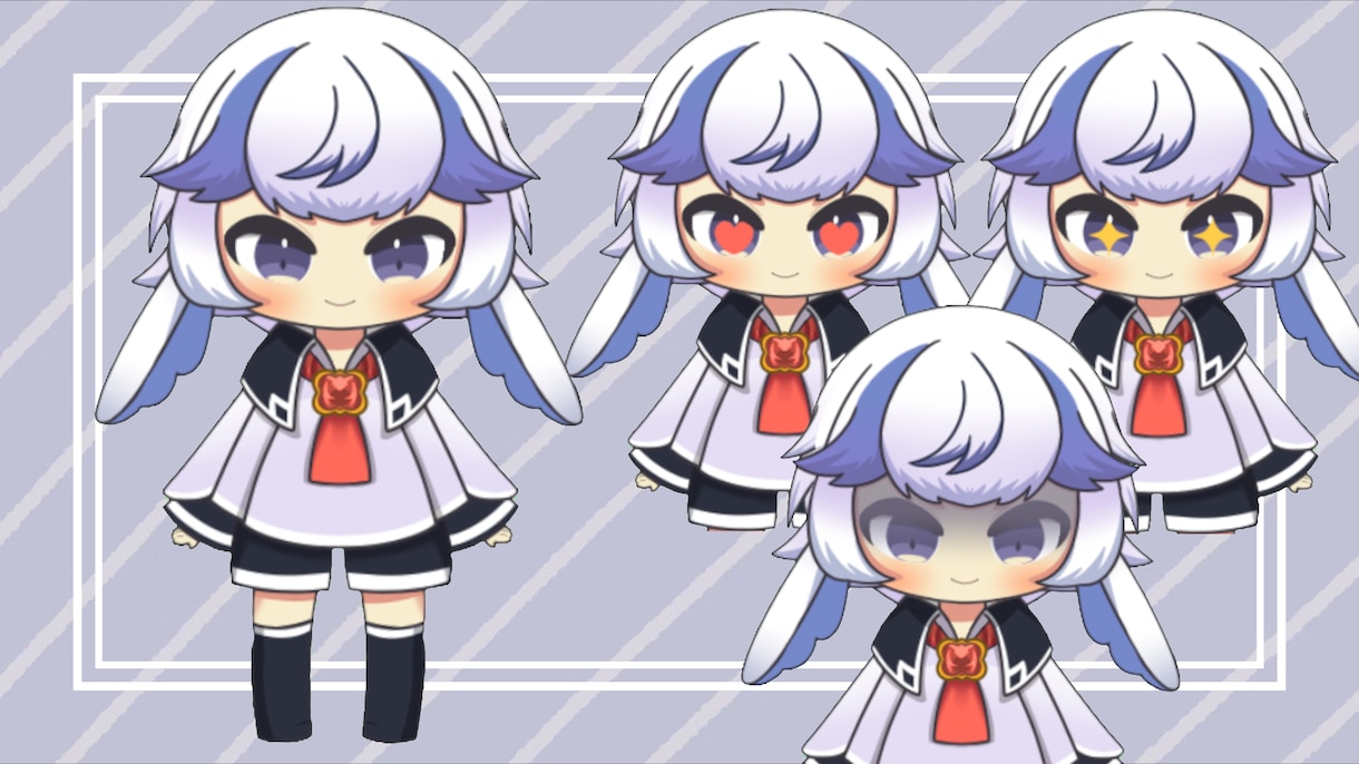 即納！VTubeStudioで動くキャラ販売します 02/19新モデル追加しました！ イメージ3