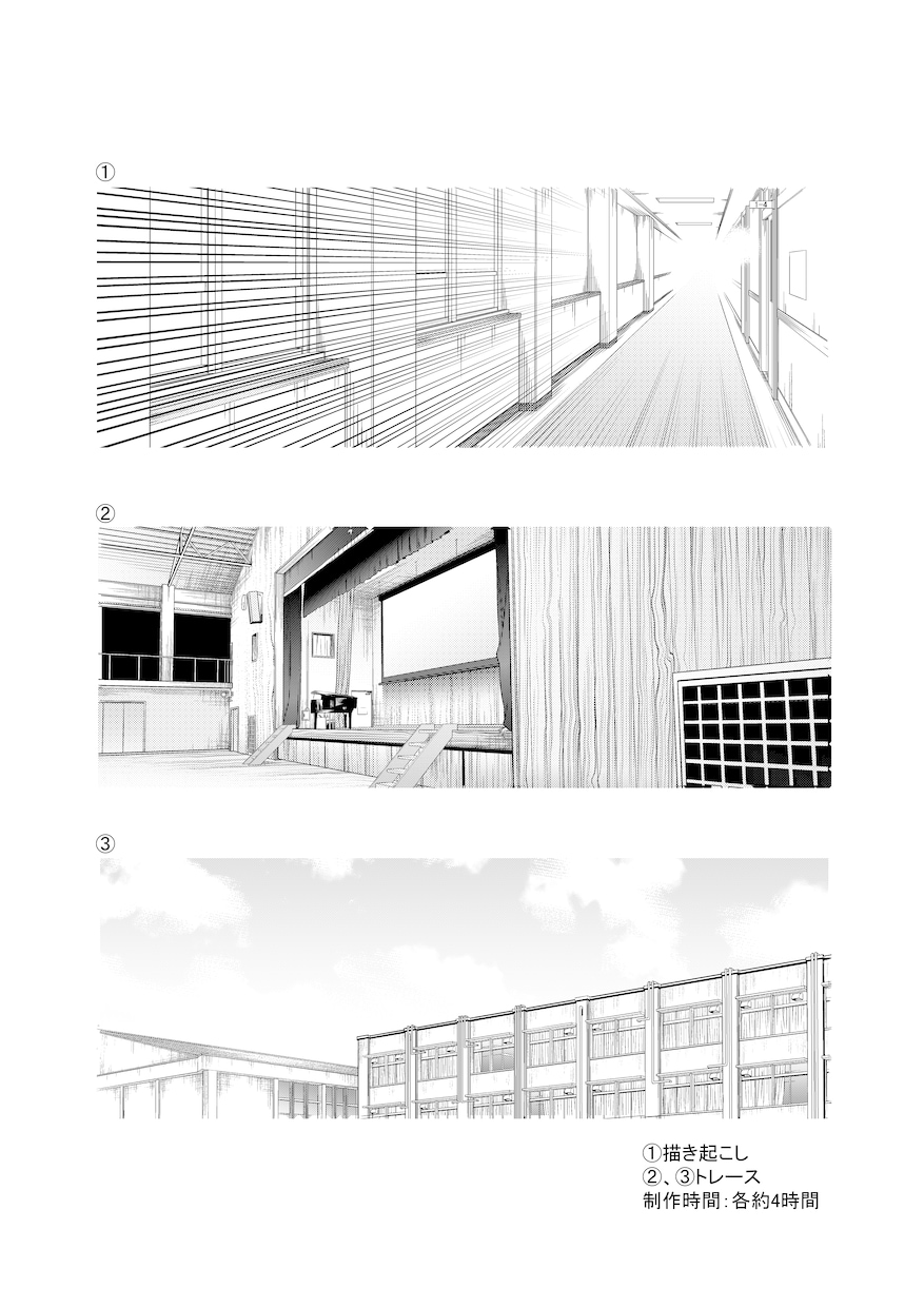 漫画用の背景、モブ、小道具など描きます 商用利用可能！商業誌、同人誌、個人制作などに是非！ イメージ4