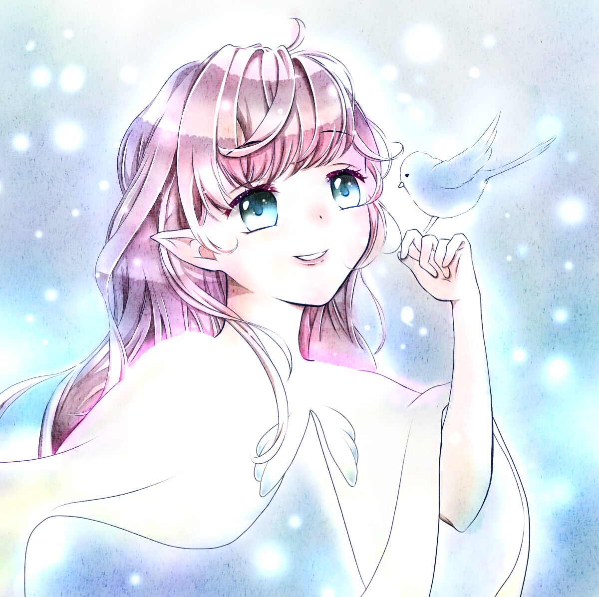 SNS かわいい アイコン 描きます ラフ修正何度でも◎あなただけのかわいいアイコン作成します。 イメージ3