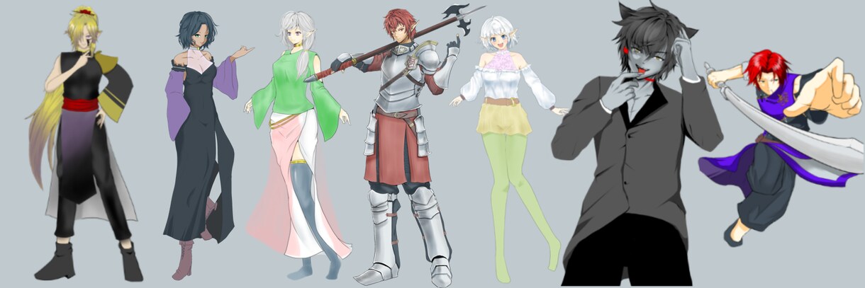 オリジナルキャラクターをお描きします SNSなどにご利用いただけるイラストを描きます イメージ4