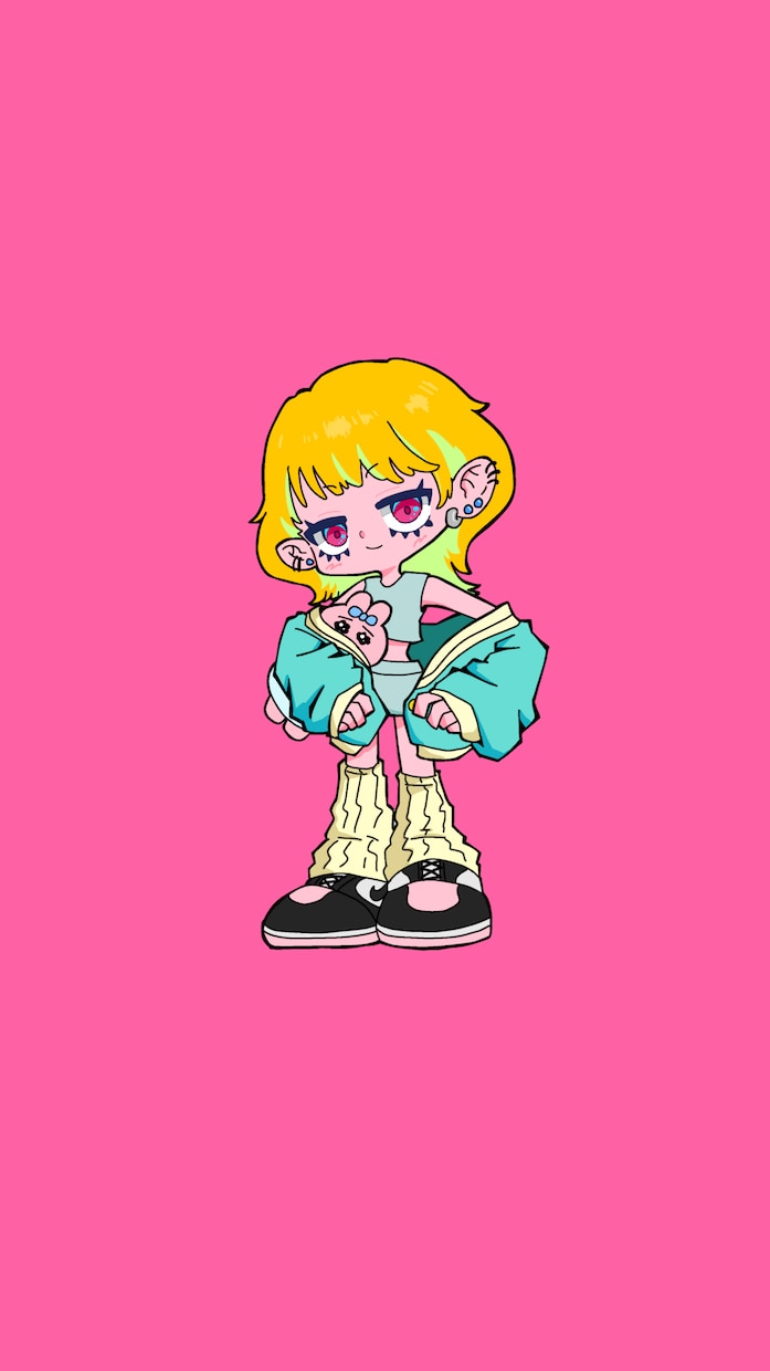 依頼者の希望、イメージを可愛く描きます ポップで可愛いを提供します！好きなものを描きます！ イメージ3