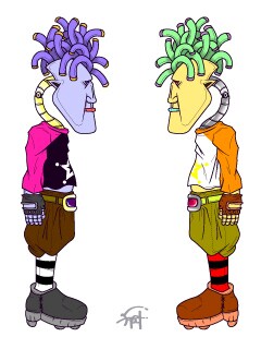 かっこいいストリートアメコミ風イラスト作ります HIPHOPやグラフィティ調のキャラクターイラストやロゴ イメージ10