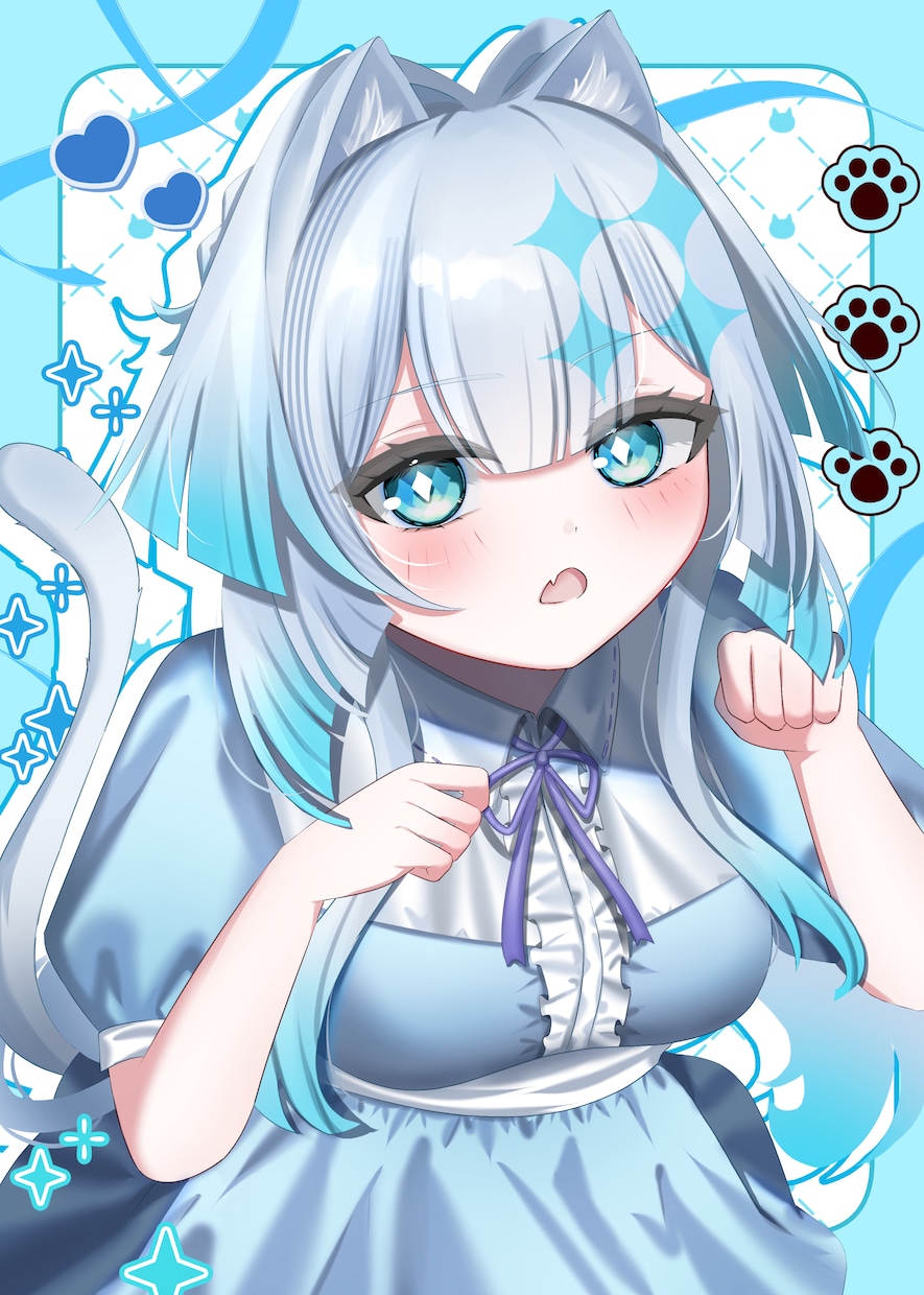 商用可能〇可愛い女の子を描きます 1枚絵、SNSアイコン、ヘッダーなど イメージ1