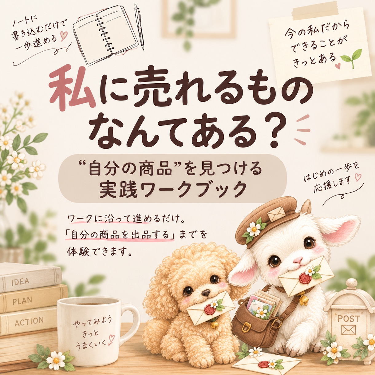 あなたも「売る側」になる体験ができます あなたの「出品したい」を形にするワークブック イメージ1