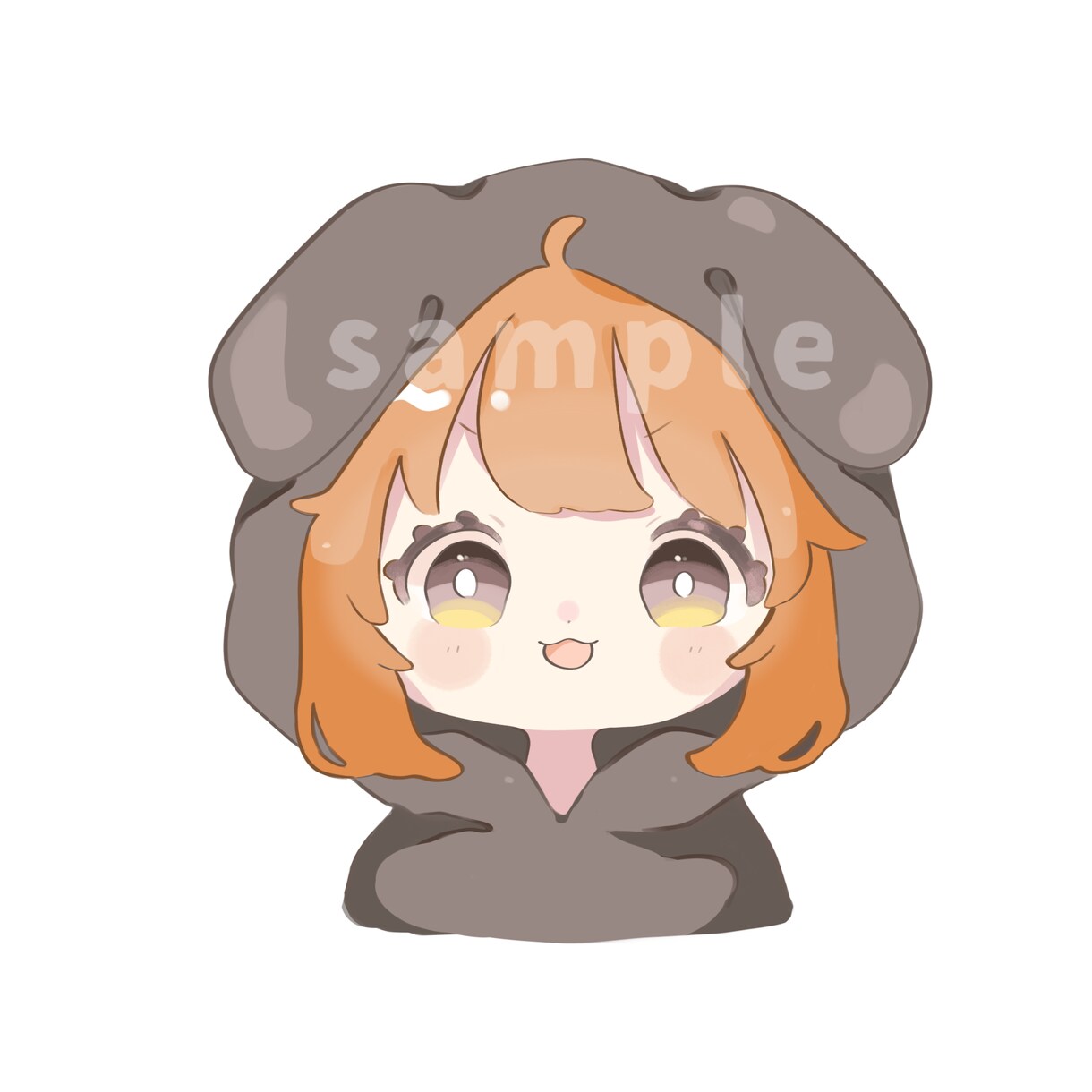 ゆるっとかわいい♪似顔絵アイコン描きます SNS・ブログ・挿絵に♪ゆるかわアイコンで注目度UP！ イメージ6