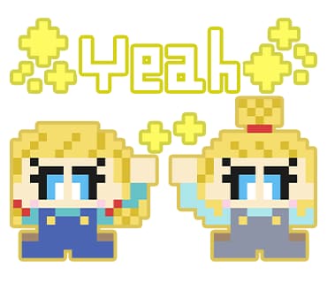 ドット絵描きます LINEスタンプ、アイコンなどをドット絵で描きます イメージ3
