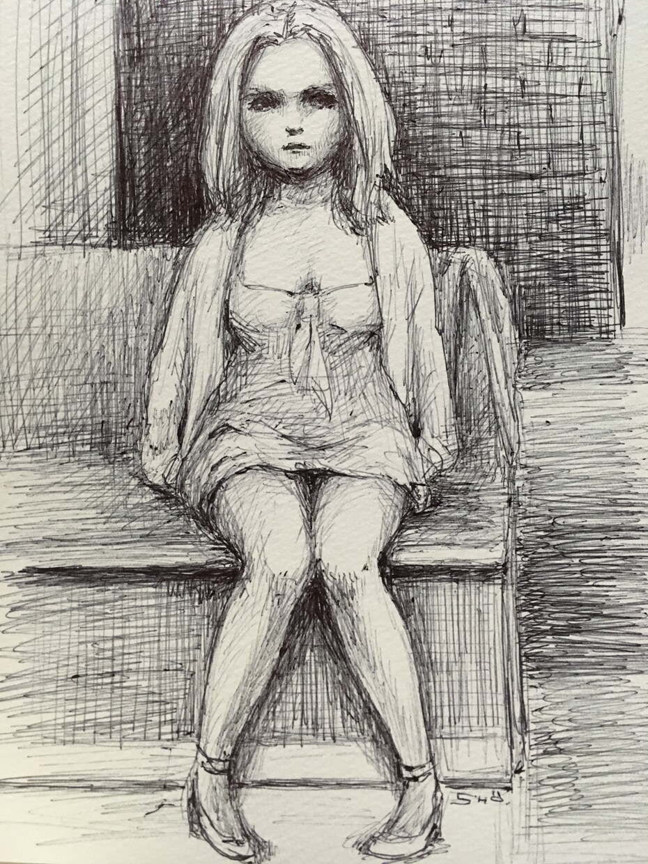 ちょっとダークな似顔絵描きます アナログ！ペン画・鉛筆画・水彩画・パステル画ご希望承ります。 イメージ5