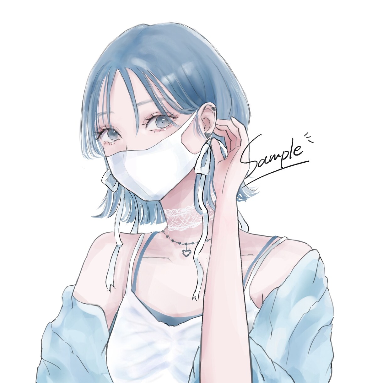 目を引くアイコンイラスト制作します おしゃれな女の子のイラスト作成します！お気軽にご相談ください イメージ3