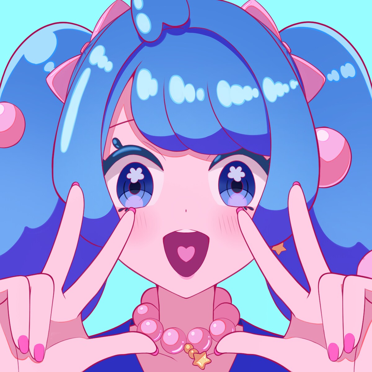 SNSで使えるいろいろなかわいいアイコン描きます 世界ひとつしかないかわいいアイコンをお届けします！ イメージ3