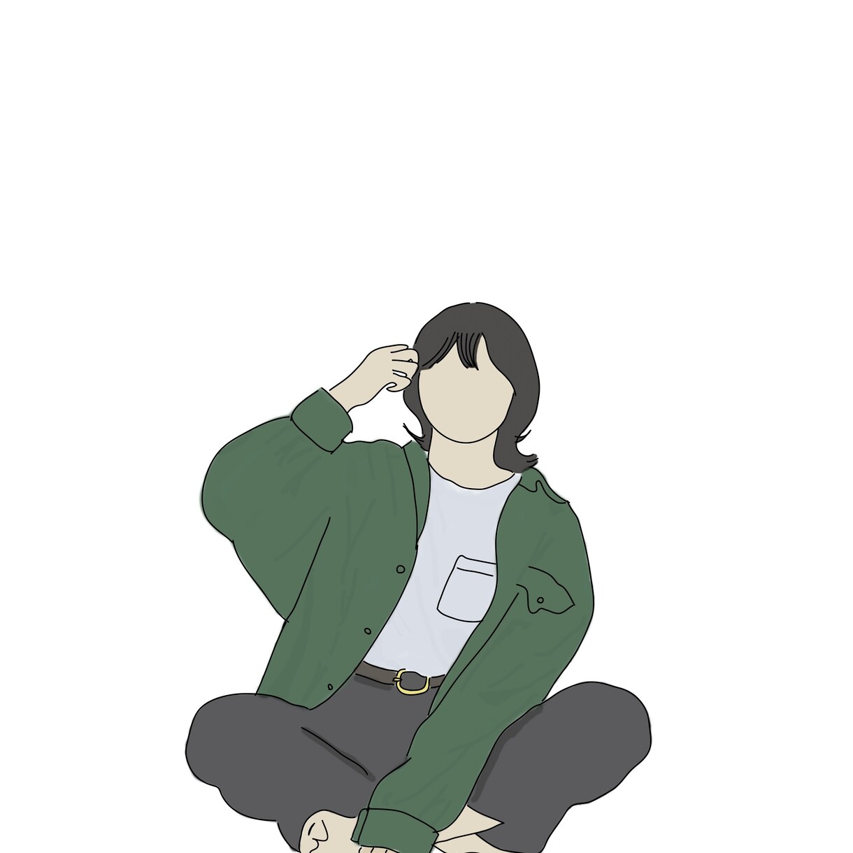 商用可！Ai込み！シンプルでお洒落な線画を描きます 日常の一部分をお洒落に切り取りませんか？ イメージ3