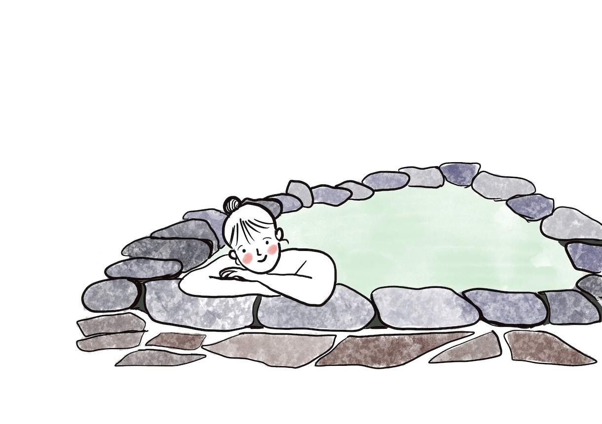 シンプルで爽やかなイラスト描きます ⭐️数色の着彩の線画お洒落イラストいかがですか イメージ2