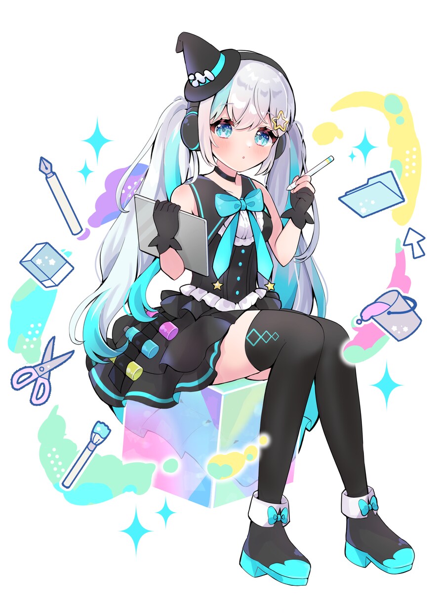 立ち絵・Vtuber用パーツ分けイラストを作ります キャラデザから制作可能！あなたの「なりたい」を叶えます！ イメージ5