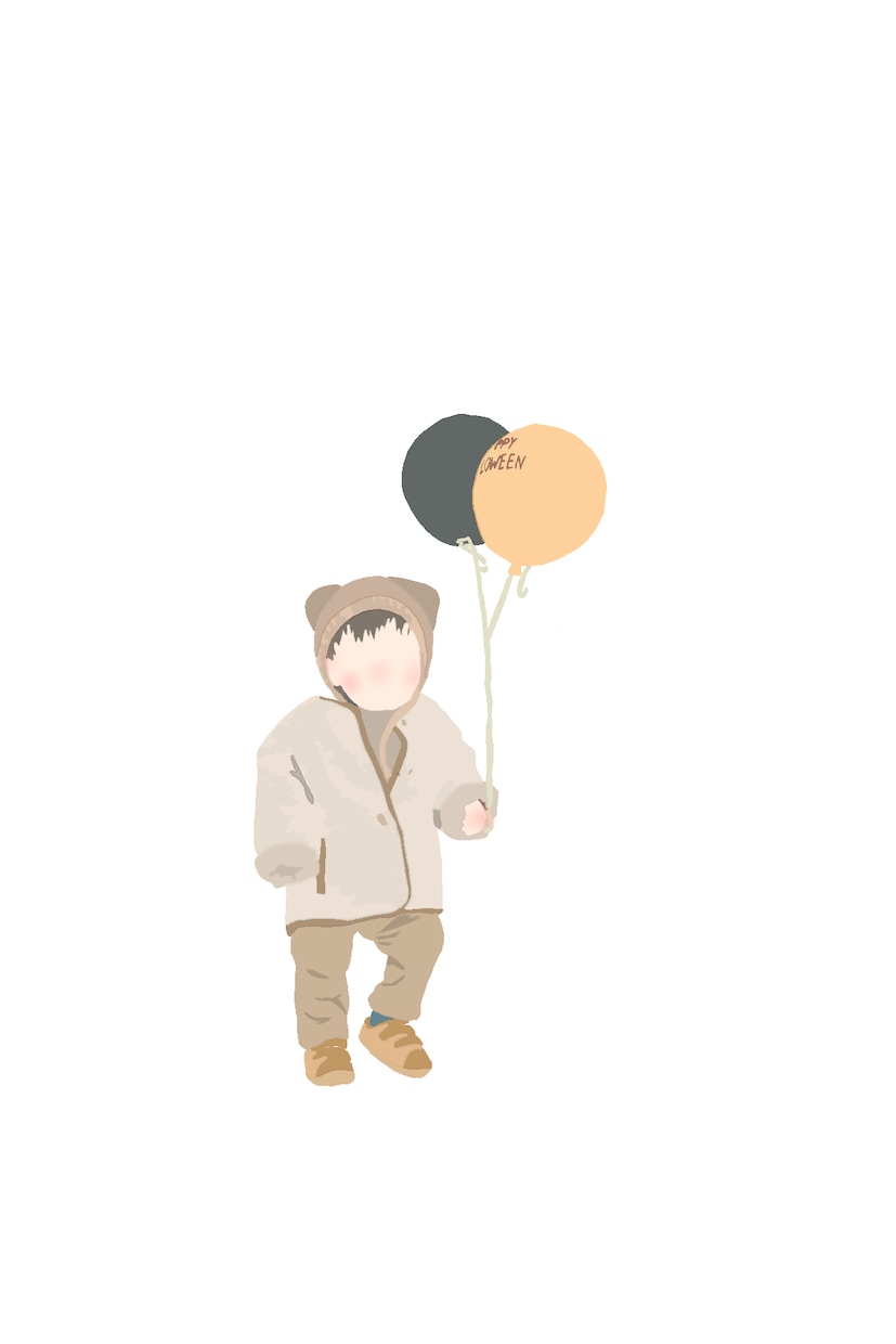 可愛いお子様のアイコン待受線画イラスト描きます 日常の一部にほっこりするようなイラストを..♡ イメージ1