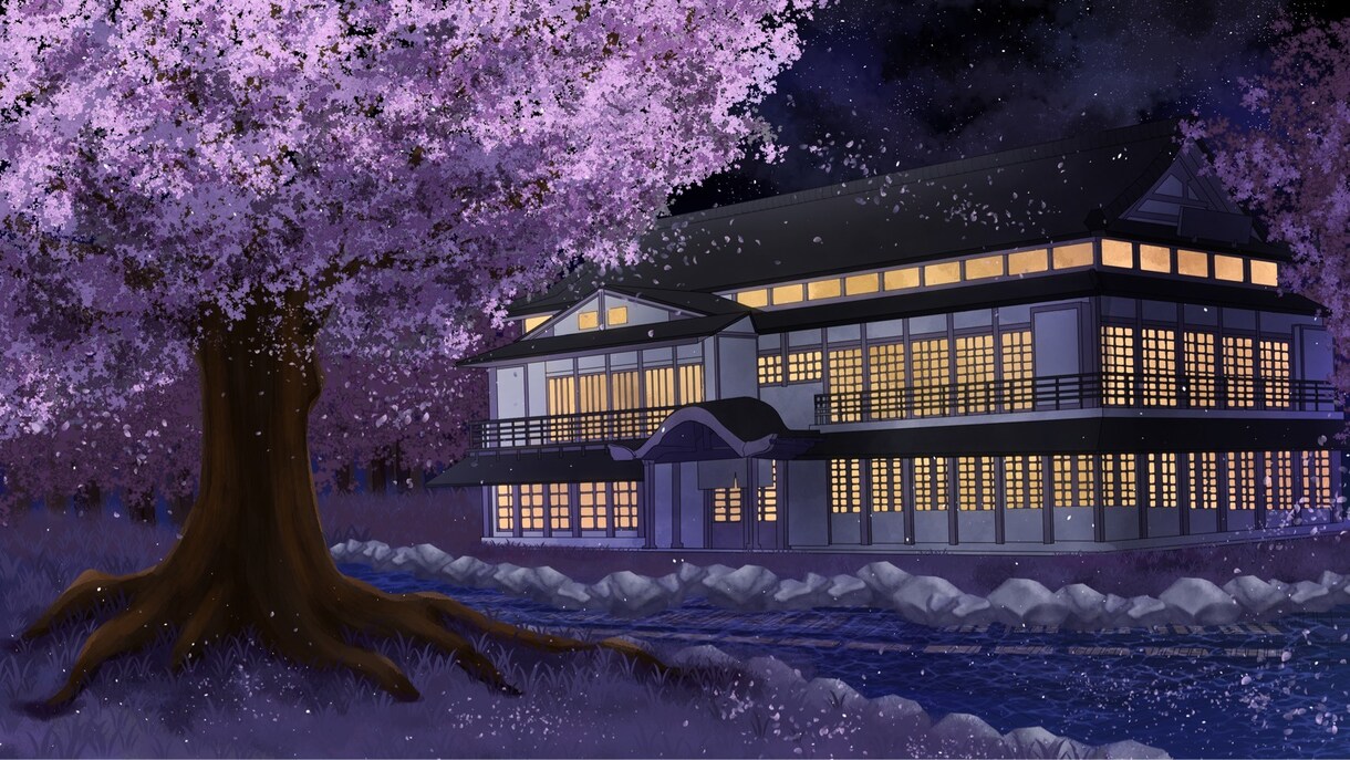 背景作画お受けします 配信背景、立ち絵が寂しいそんな時に イメージ4