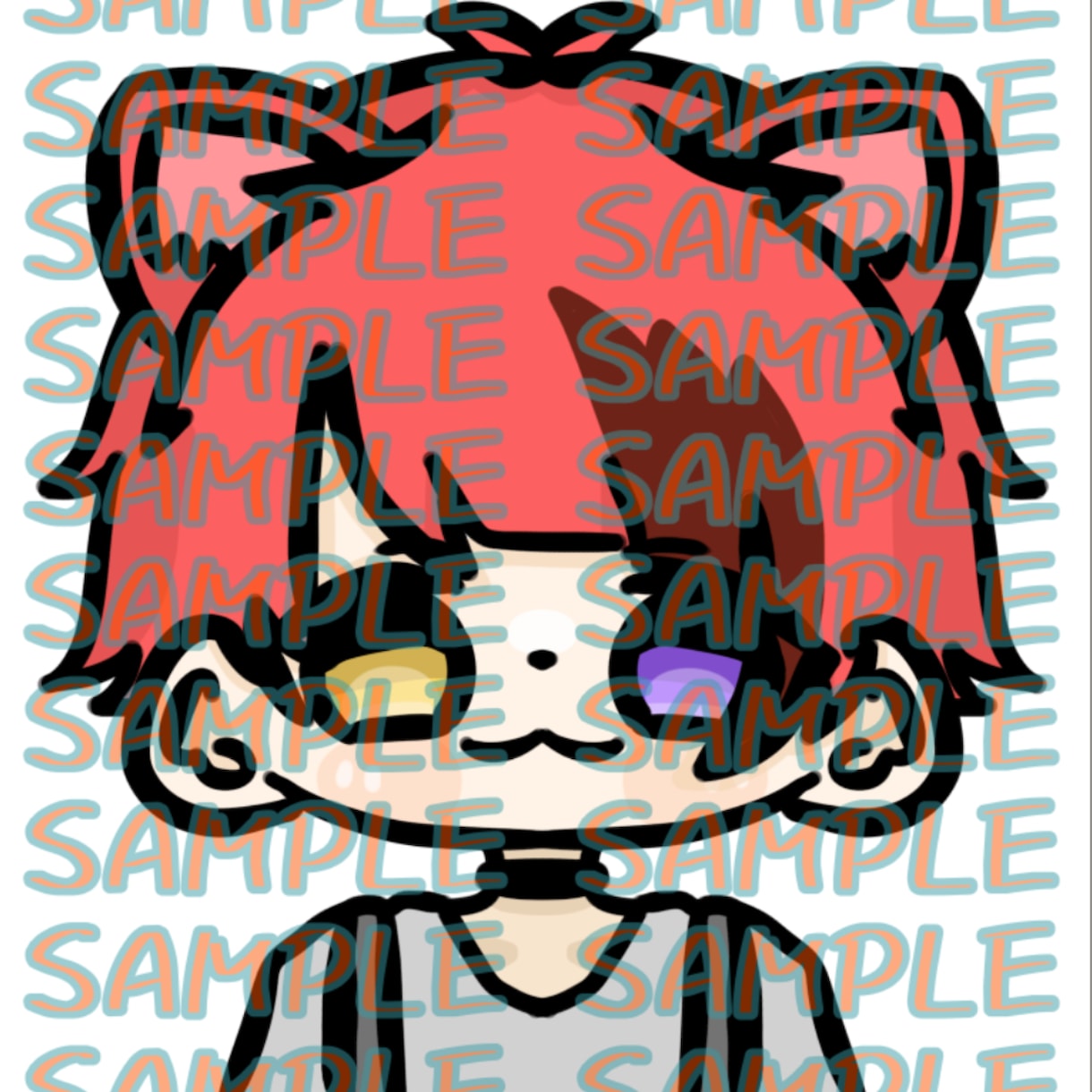 沢山の絵柄から選べる。貴方だけのアイコンを描きます 自分だけのかわいいアイコンが欲しい方へ イメージ2