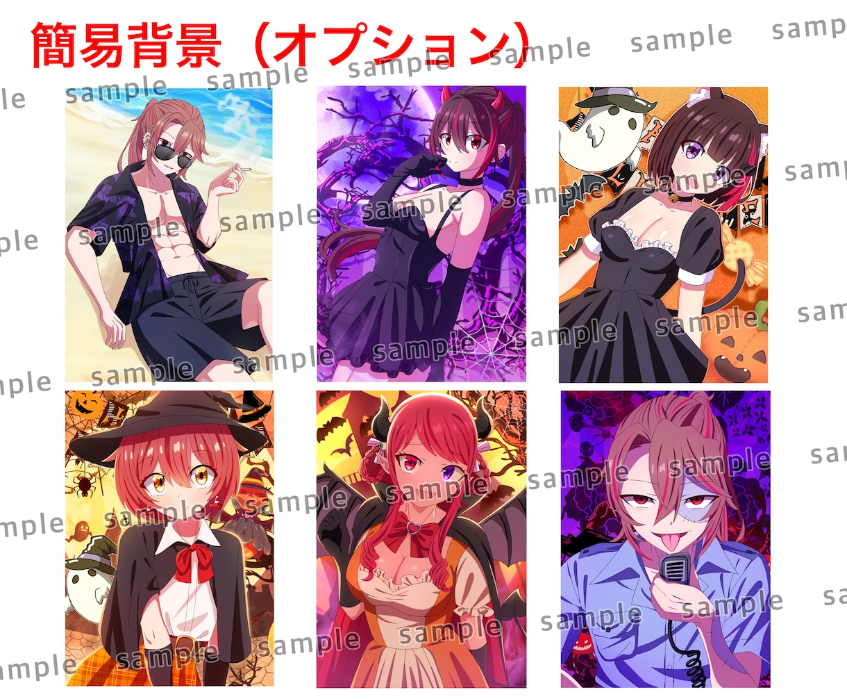 アニメ風アイコンお描きします 初回限定50％off！迷ったらお試しください！ イメージ7