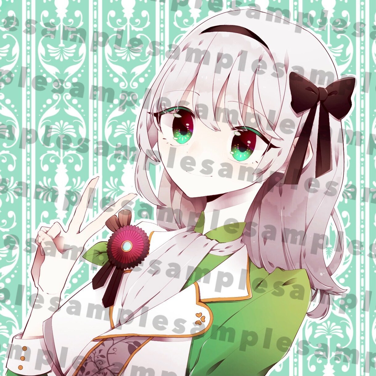 アイコン絵☆可愛いイラストの提供を心がけています ラフから完成まで、一緒に可愛いを作りあげていきたいです イメージ1