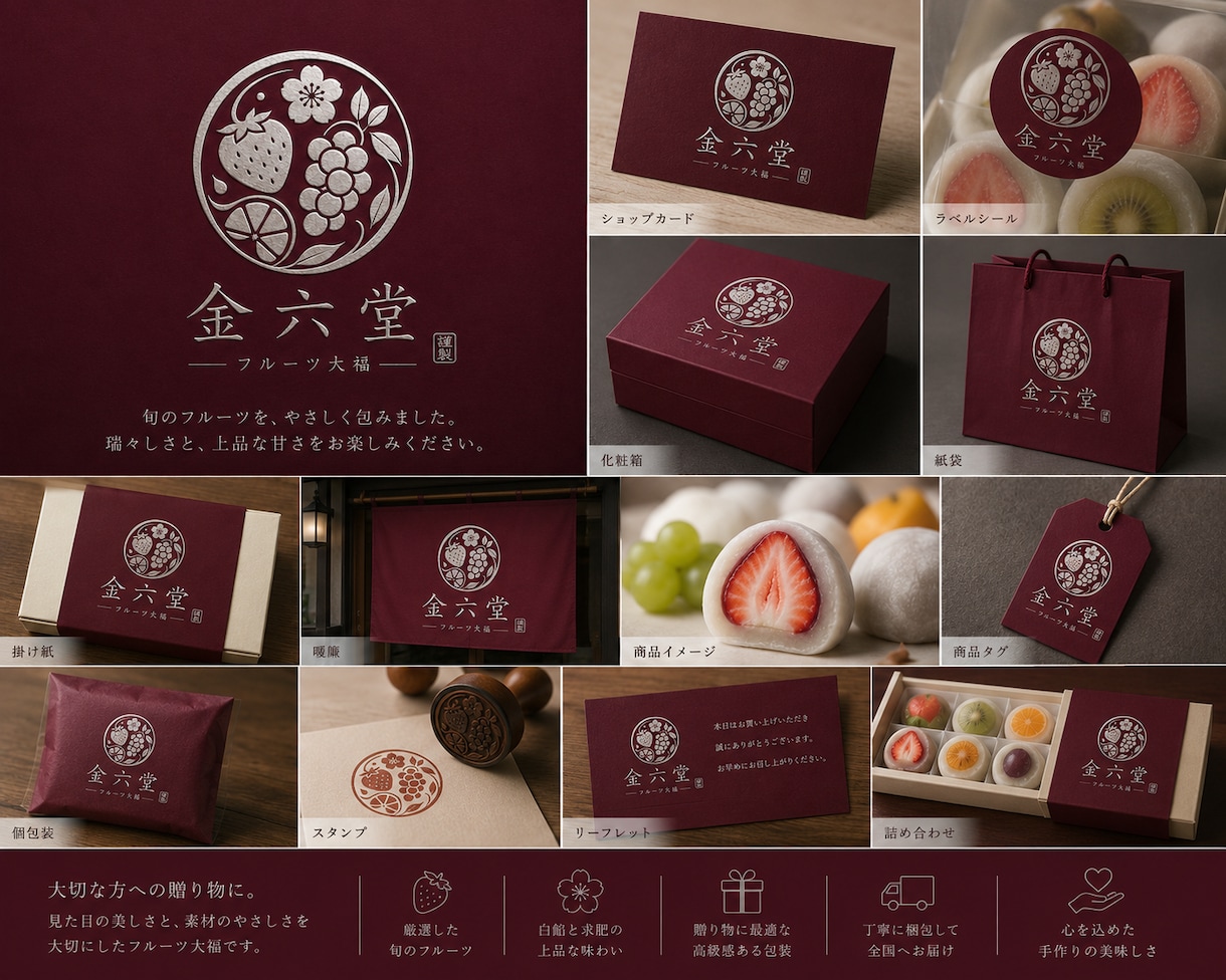 心に残る！上品で和モダンなロゴを製作します 伝統とモダンの融合でブランドの品格を高めます！ イメージ6