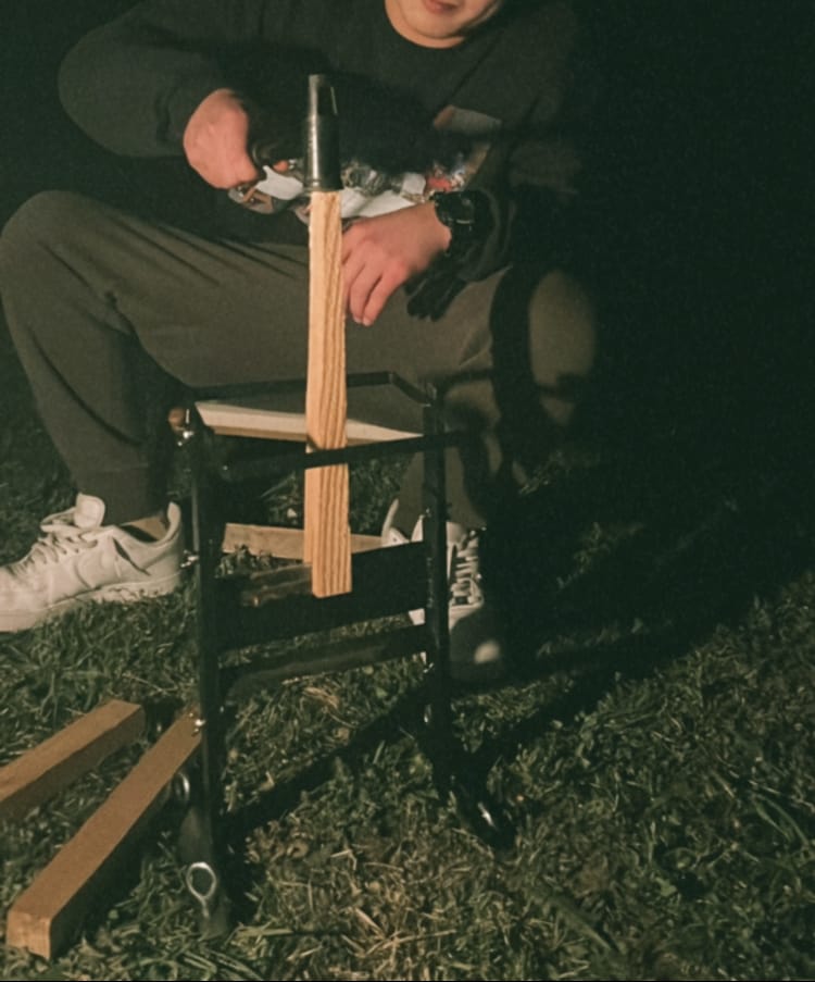 持ち運び可能なキャンプギア作ってます 鉄加工(溶接)などで頑丈に作っております。 イメージ2