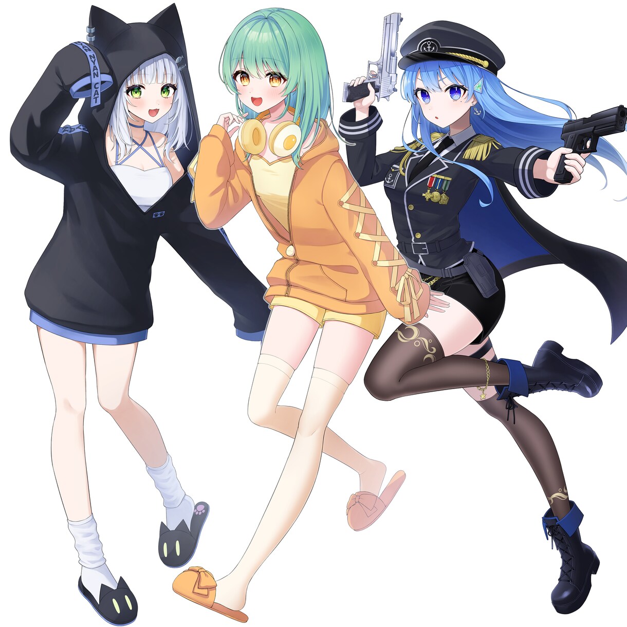 高可動域VTuber✨全工程制作します キャラデザ持ち込みやイラストのみモデリングのみもOK！ イメージ10