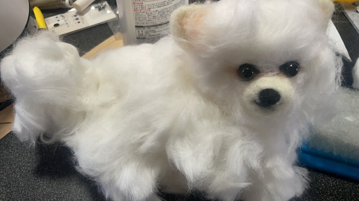 写真から羊毛フェルト犬を制作します 練習価格でお作りします（モニター） イメージ6