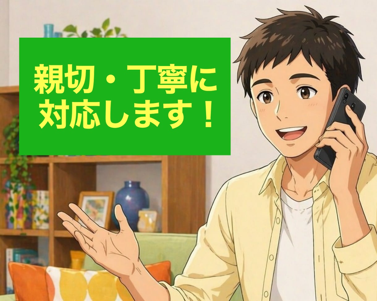電話相談 初心者様☘️お悩みを安心して話せます 電話相談サービス購入件数が5件未満の方が対象です✨ イメージ2