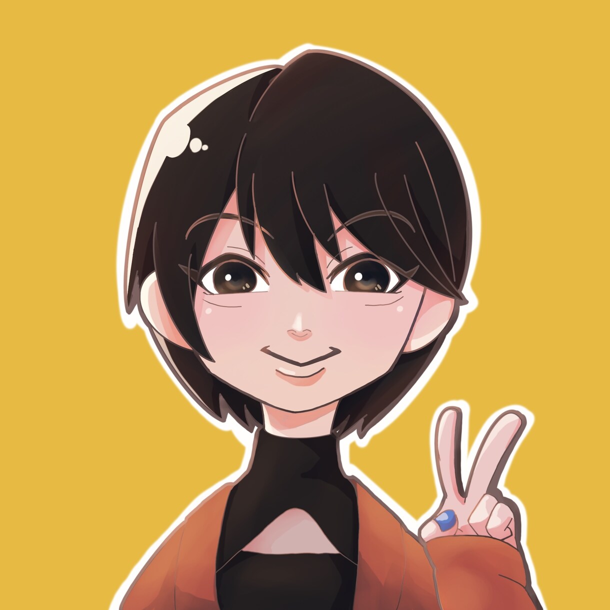 カートゥーン風のポップなSNSアイコン描きます 個性的でポップなイラストをSNSアイコンに！！ イメージ2