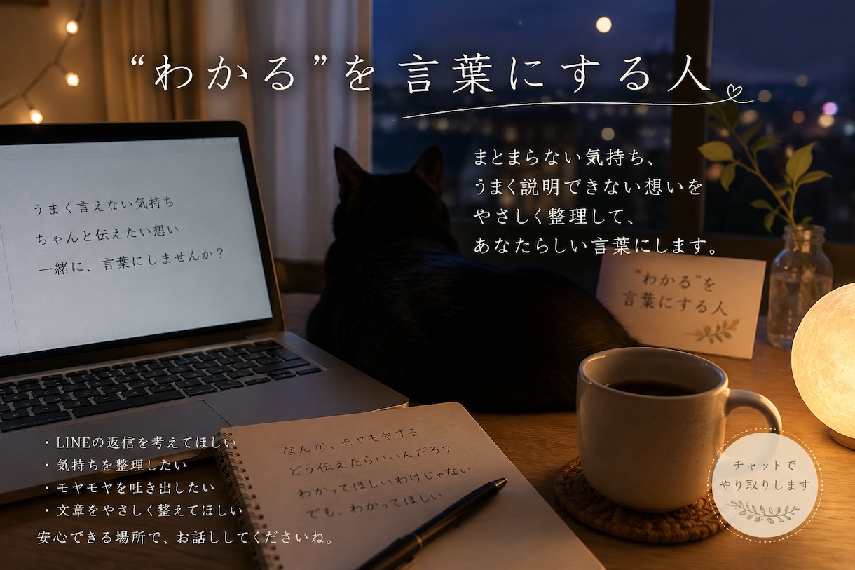 心の悩み相談・あなたの本音を聞きます あなたの気持ちを言葉にするお手伝いをします！ イメージ1