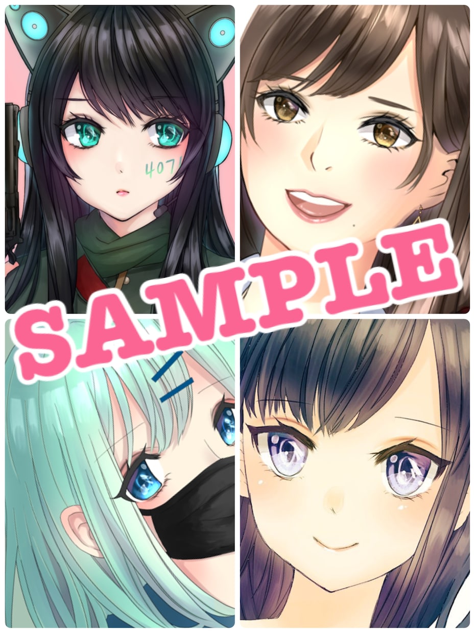 かわいい♡アイコンイラスト制作します 塗り込み細かいです！SNSアイコン等に イメージ4