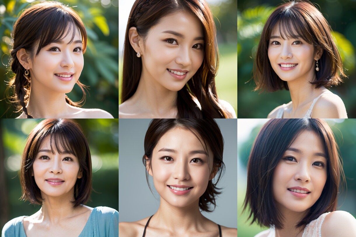 SNSなどで使用するプロフィール写真作成します 自分の素顔は見せたくない自分に似た雰囲気の写真を使いたい イメージ6