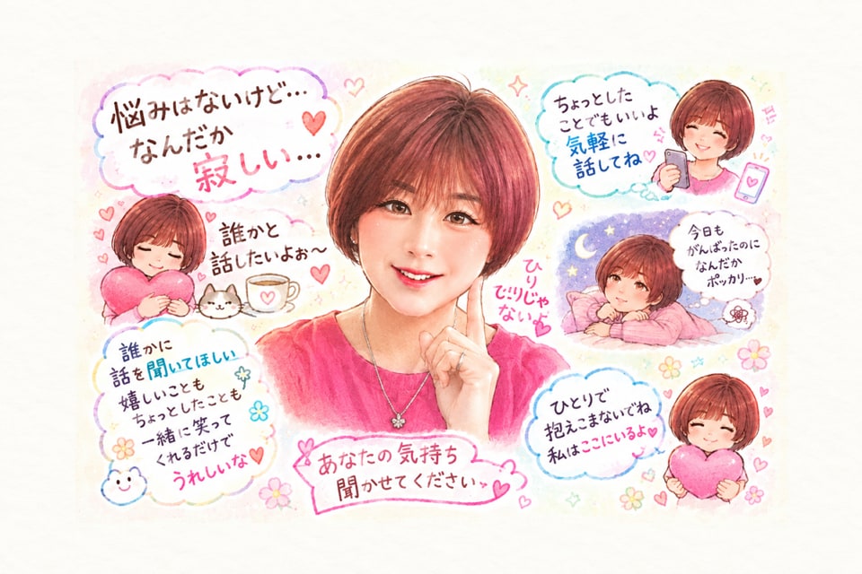 ゆあるで良ければ話聞きます なんで自分だけ！そんな時があっても良いの！話してすっきりしよ イメージ1