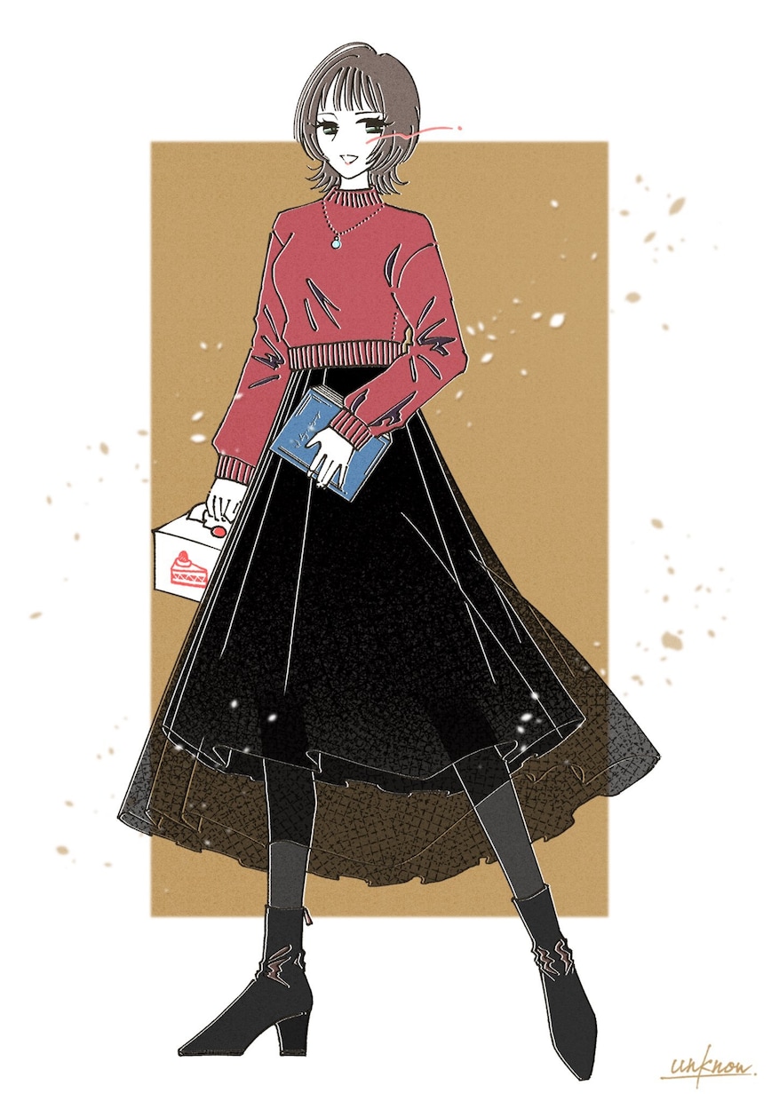 ペン画風＋ハッキリ色彩が魅力な人物イラスト描きます 丁度いい"可愛い"と"格好いい"をお求めの貴方に…！ イメージ1